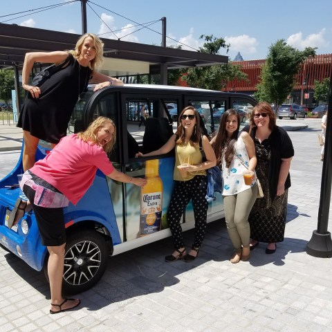 electric car group tour