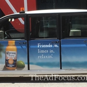 a car parked on the side of a road