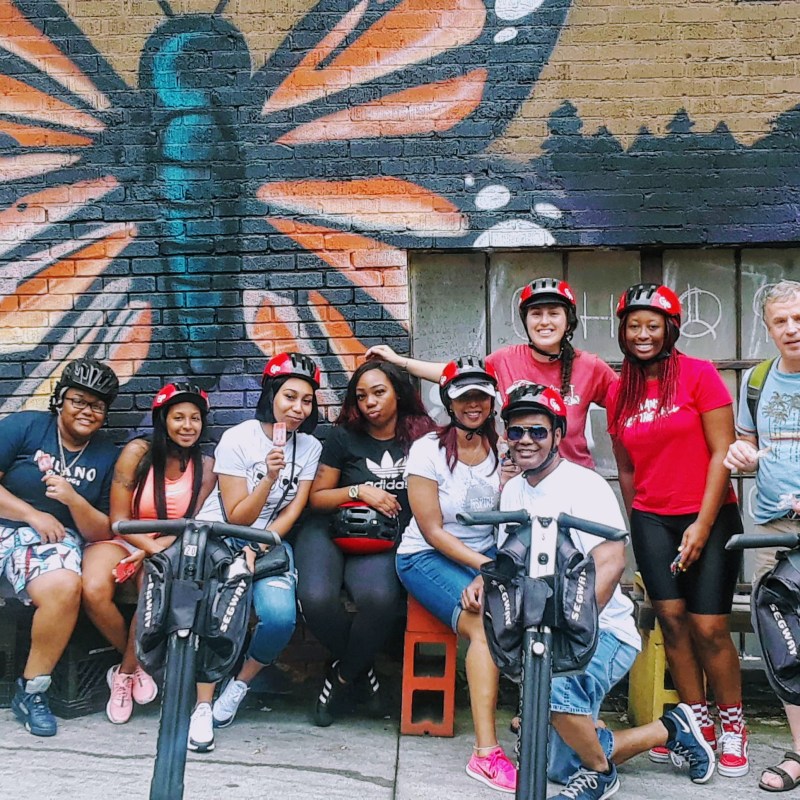 a group of people posing for a picture